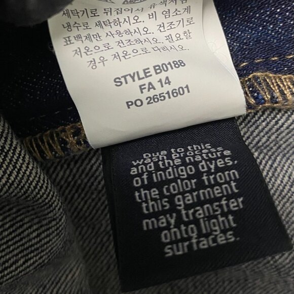 J. CREW 770 Kaihara Japanese Denim Jeans Men's 30 x 32 Fit 30 x 31.5 Blue Cotton - Picture 9 of 14